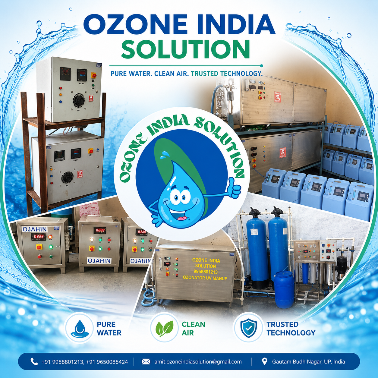Ozone India Solution – Large Ozonator UV System