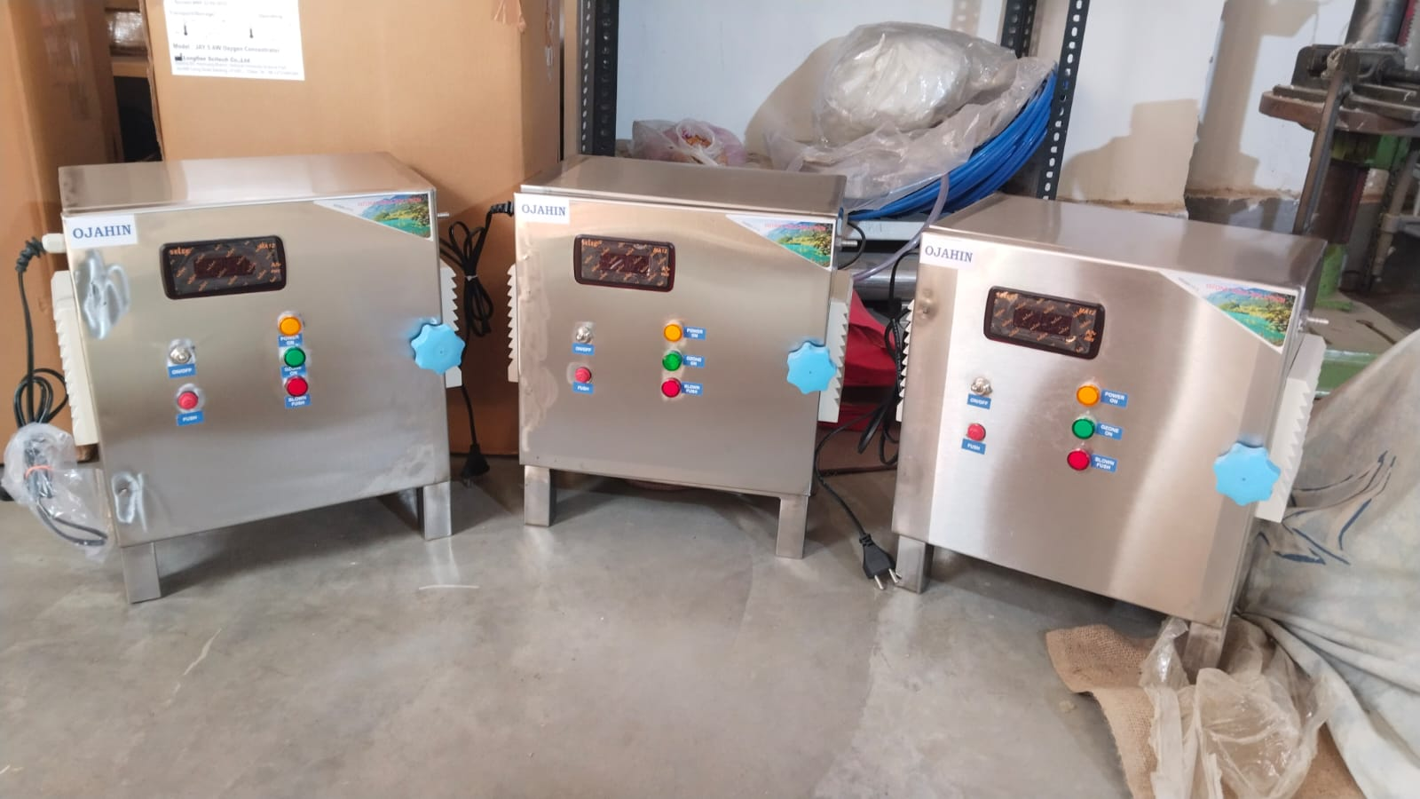 3-Unit Ozone Generator Set